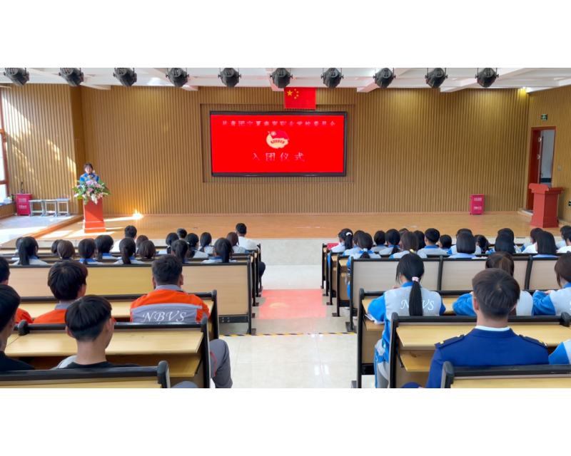 青春启航 薪火相传丨我校新团员入团仪式正式举行